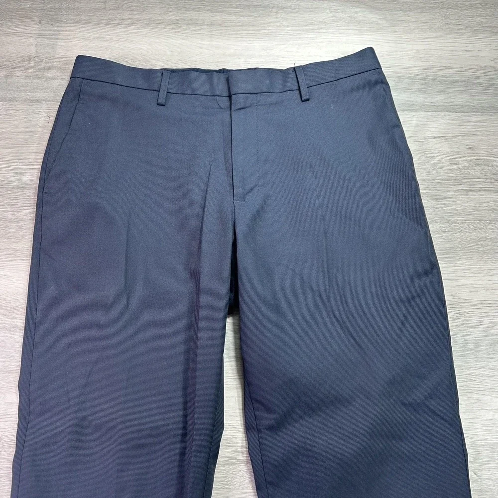 Banana Republic Pants Mens 33x32 Blue Slim Fit Stretch Chino Dress Casual Office